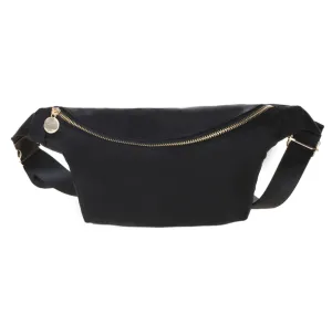 Black Nylon Fanny Packs