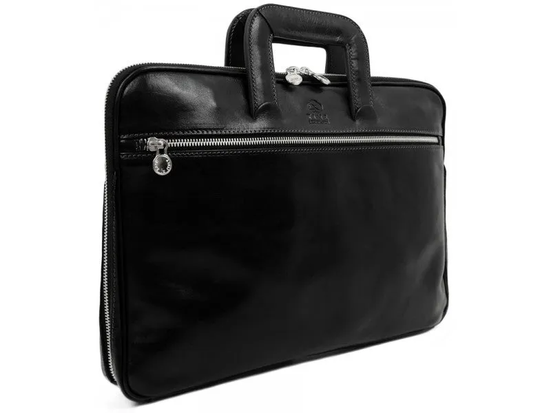Brave New World - Leather Briefcase