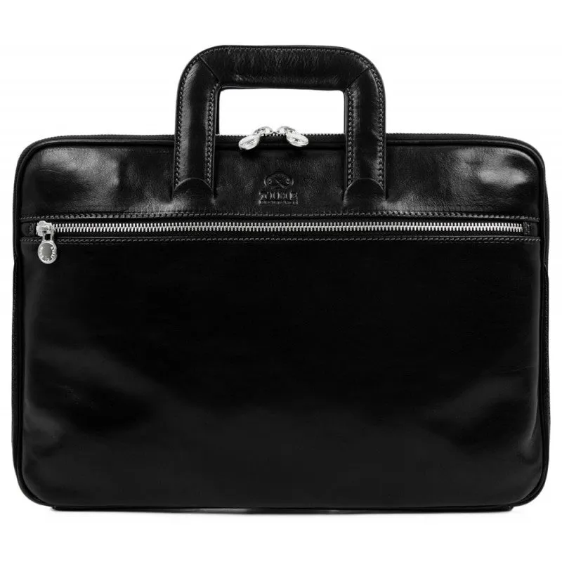 Brave New World - Leather Briefcase