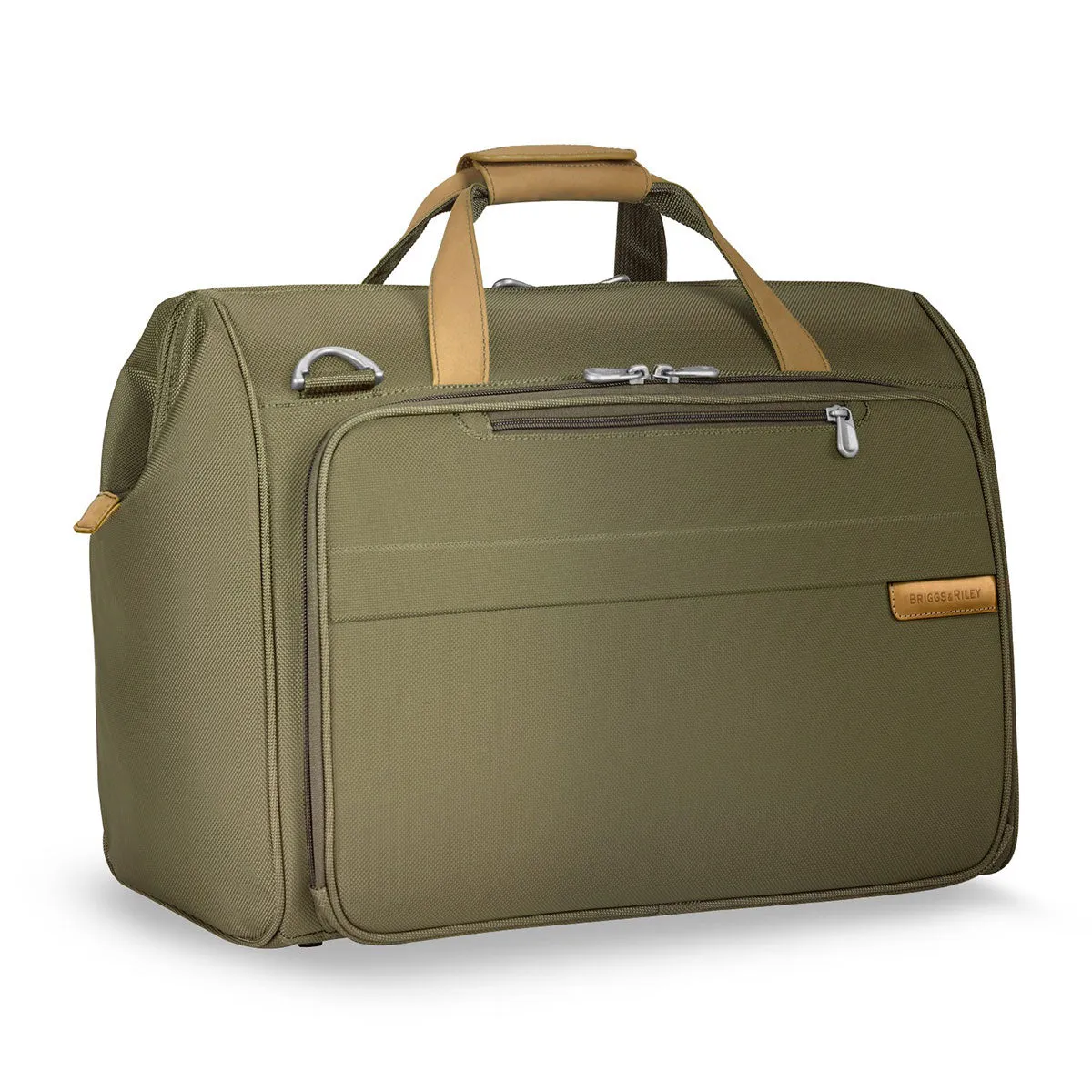 Briggs & Riley Olive Baseline Framed Weekender