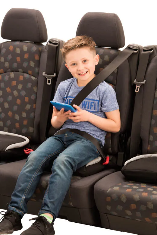 Bubble Bum Inflatable Car Booster Seat - Black