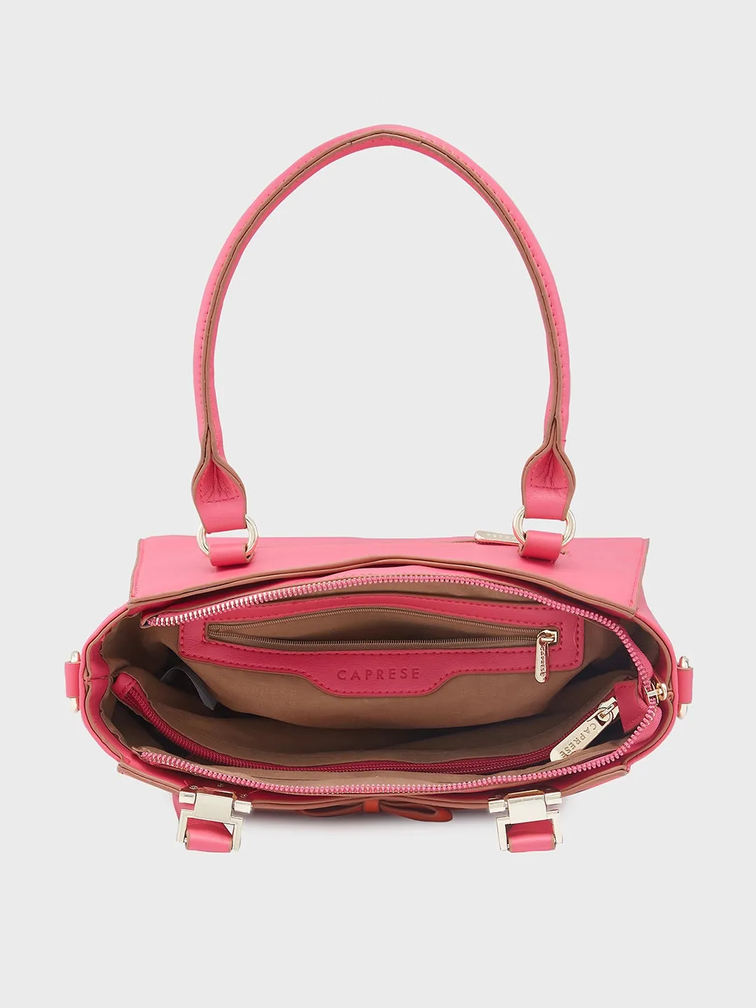 Caprese Amayra Satchel Medium Fuchsia