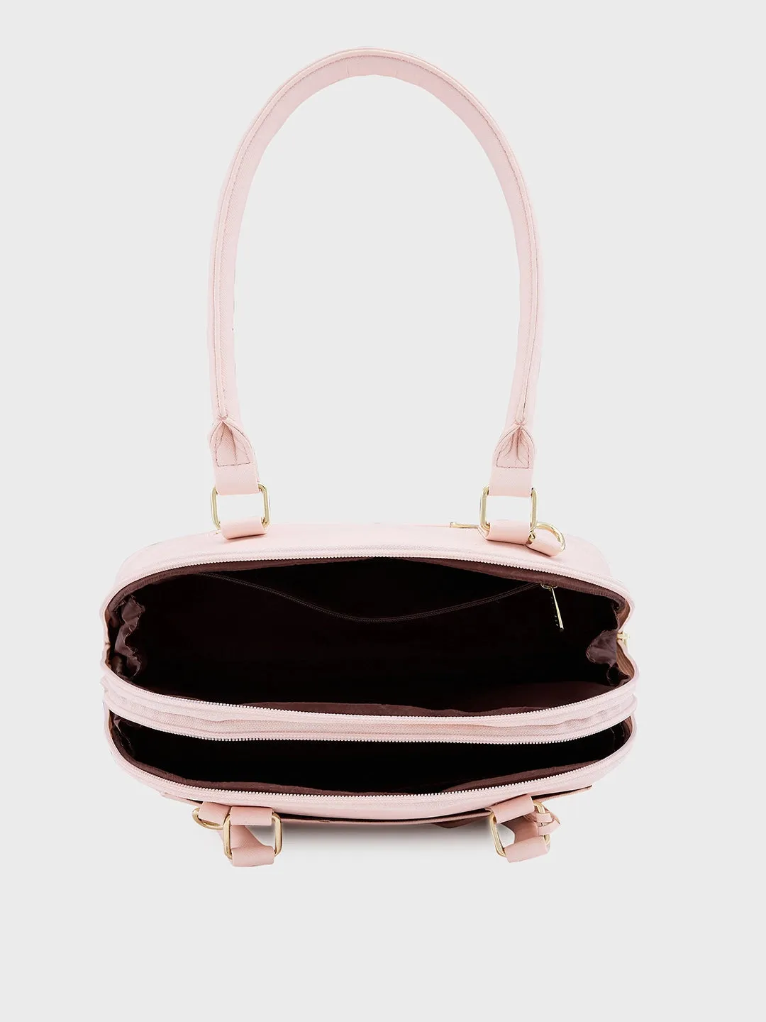 Caprese Montana Satchel Small Blush