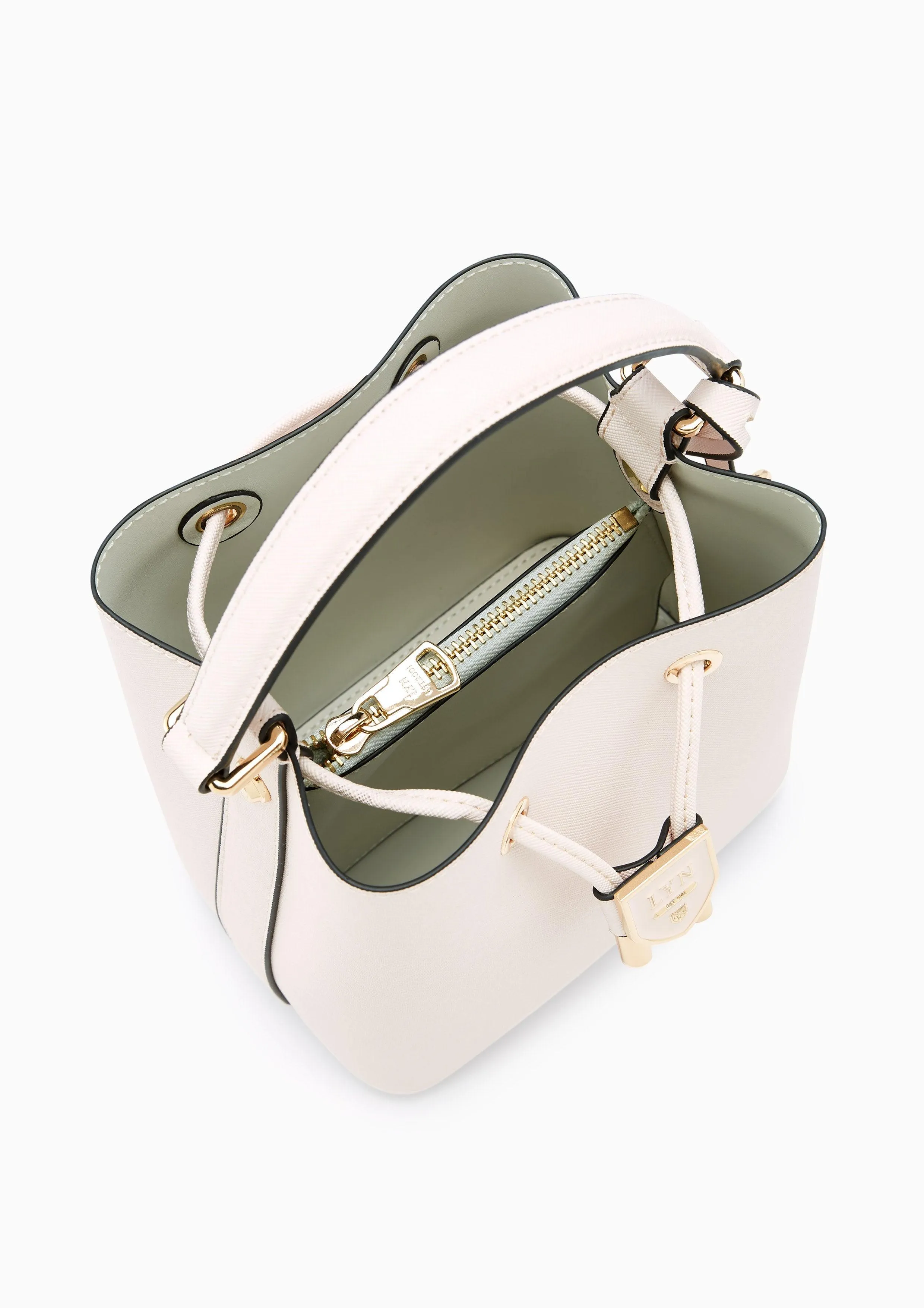 Carina Re-Edition Bucket Bag S Light Pink