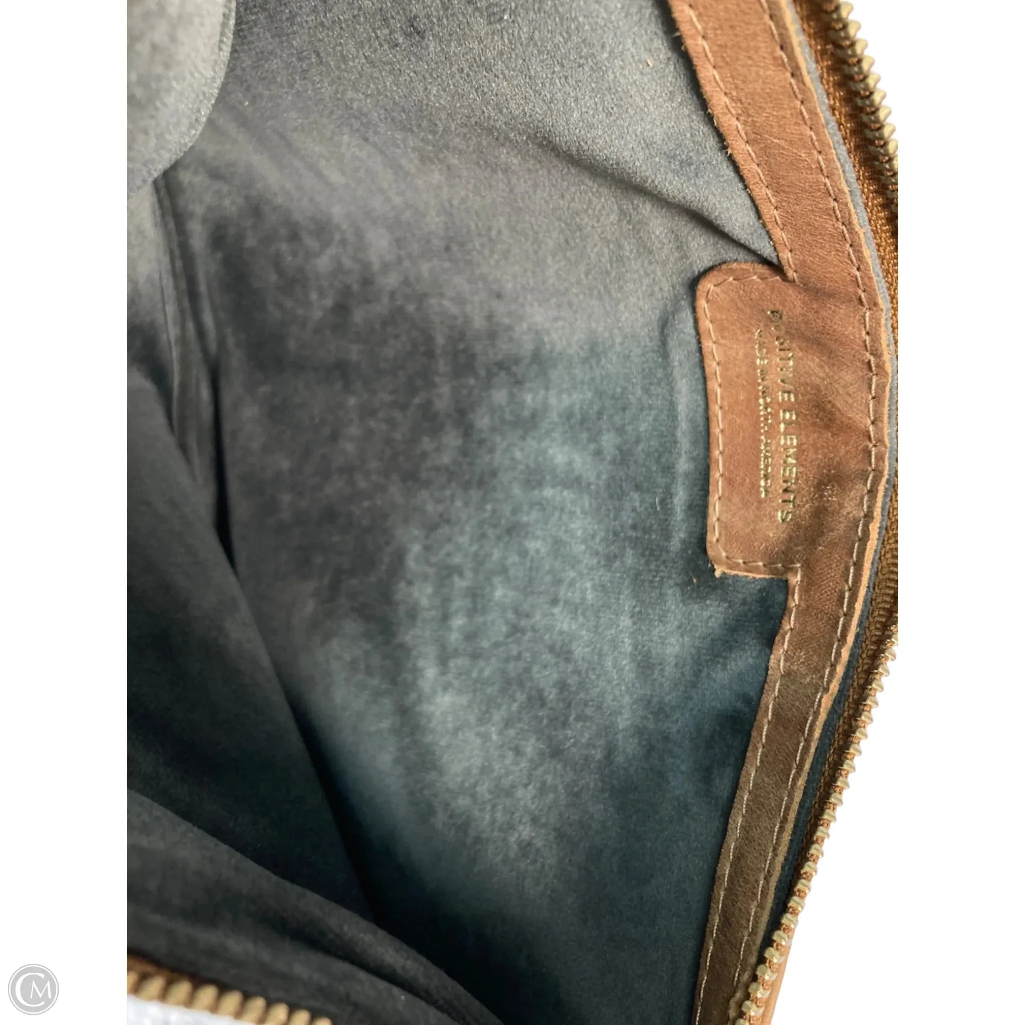 Clutch Leather By Clothes Mentor, Size: Large