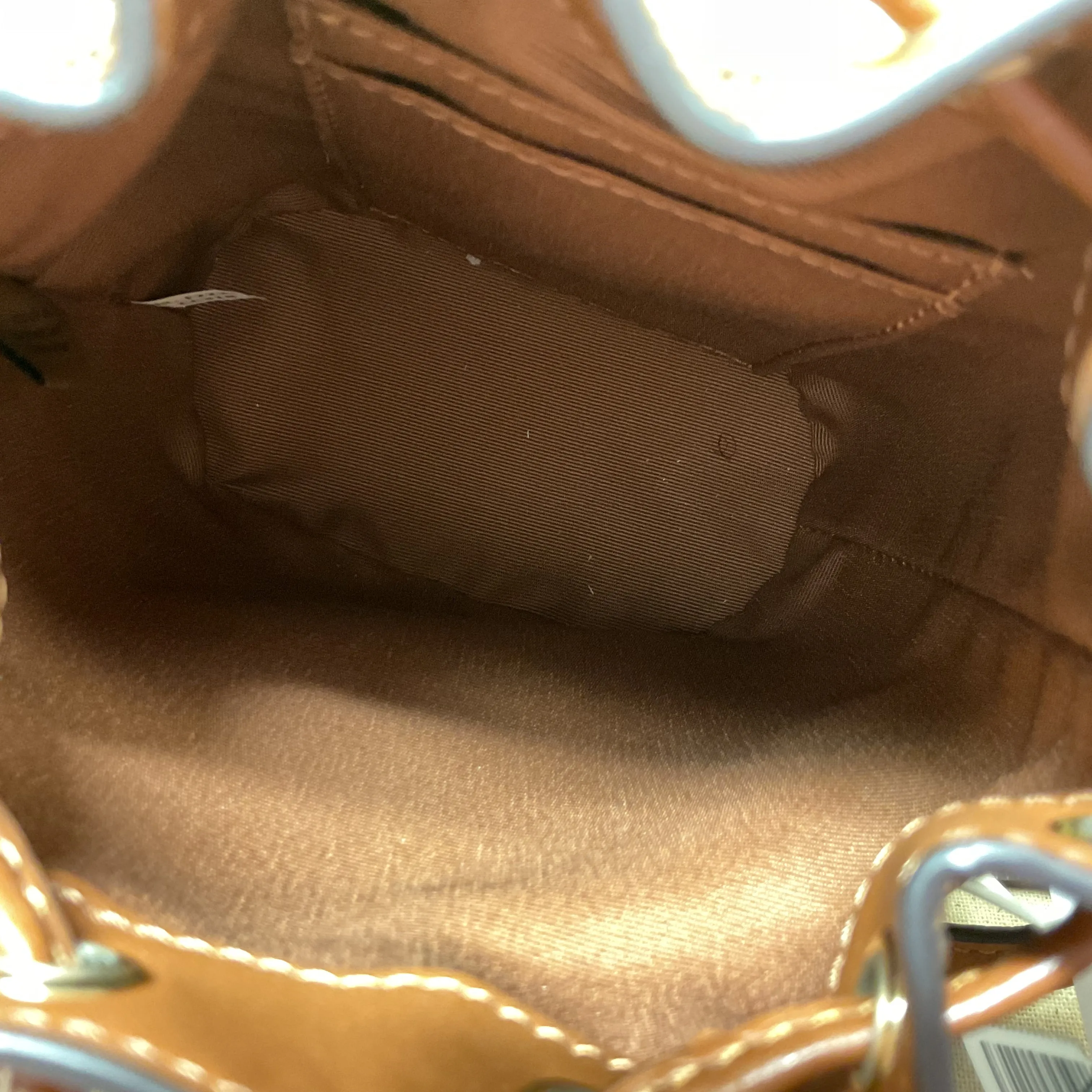 Crossbody Designer By Coach In Brown, Size:Small
