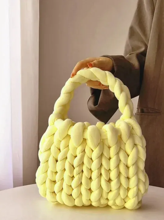 Diy Hand Woven Bag