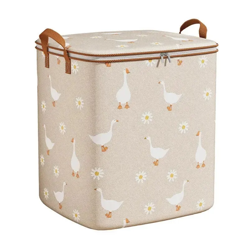 Foldable Waterproof Pouch Storage Bag High Capacity Organizer for Daily Necessities