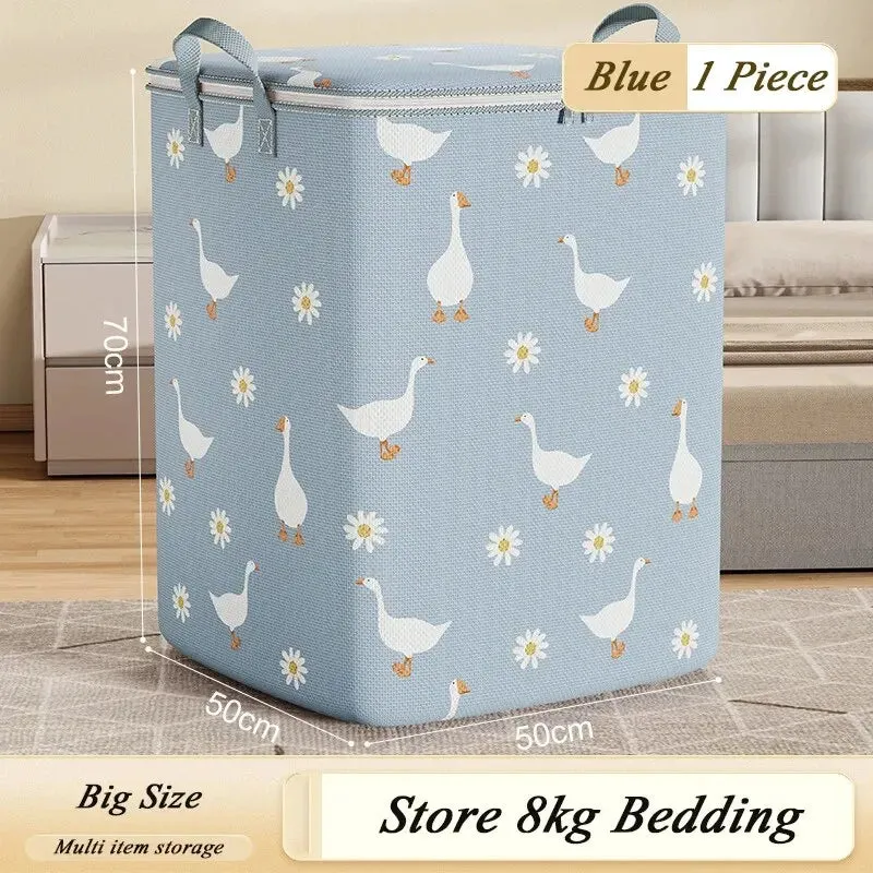 Foldable Waterproof Pouch Storage Bag High Capacity Organizer for Daily Necessities