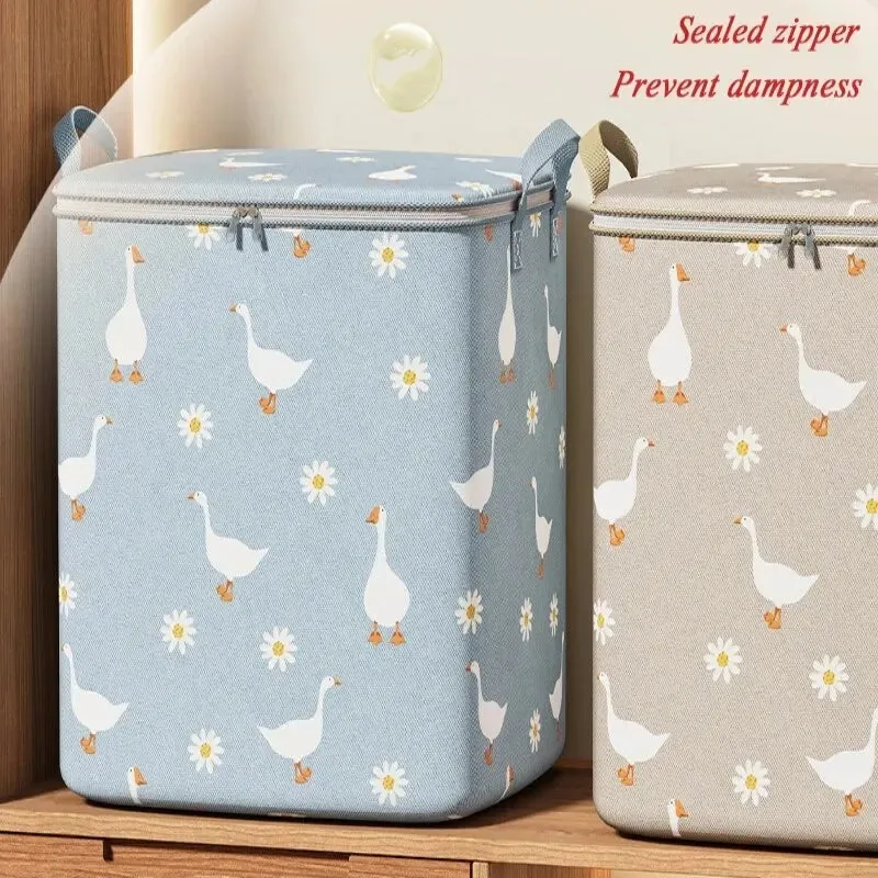 Foldable Waterproof Pouch Storage Bag High Capacity Organizer for Daily Necessities