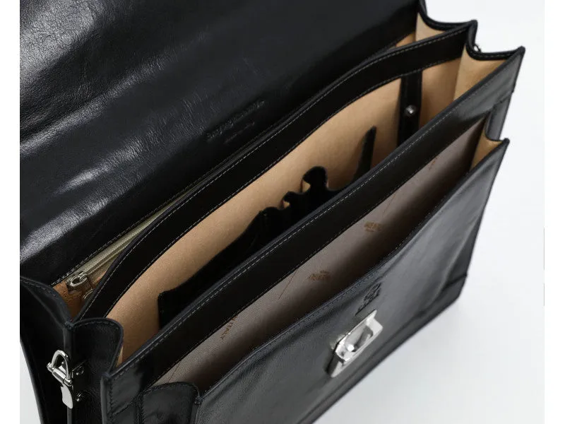 Invisible Man - Large Leather Briefcase