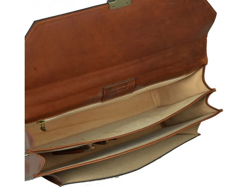 Invisible Man - Large Leather Briefcase