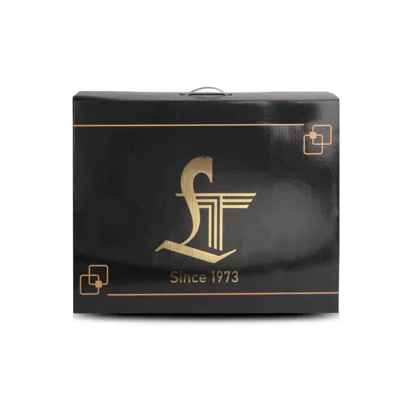 Jacob | Leather Briefcase For Men | 100% Genuine Leather | For Office Use | Colour: Black & Brown