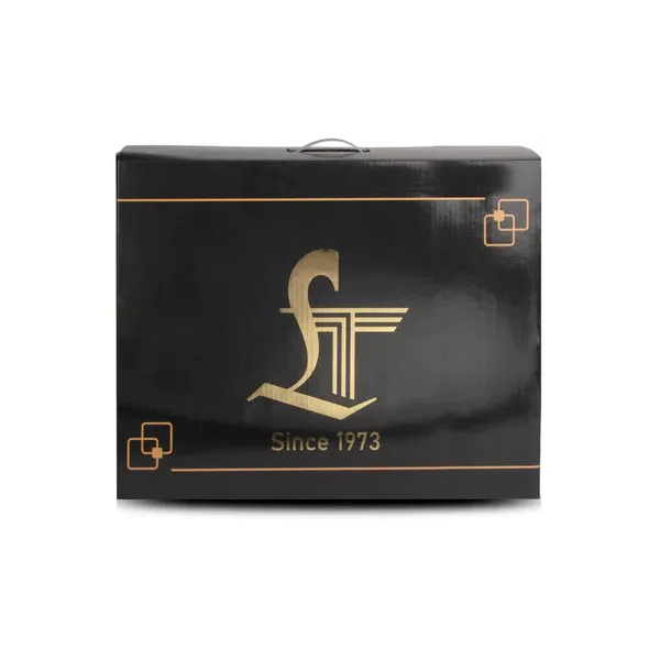 Jacob | Leather Briefcase For Men | 100% Genuine Leather | For Office Use | Colour: Black & Brown