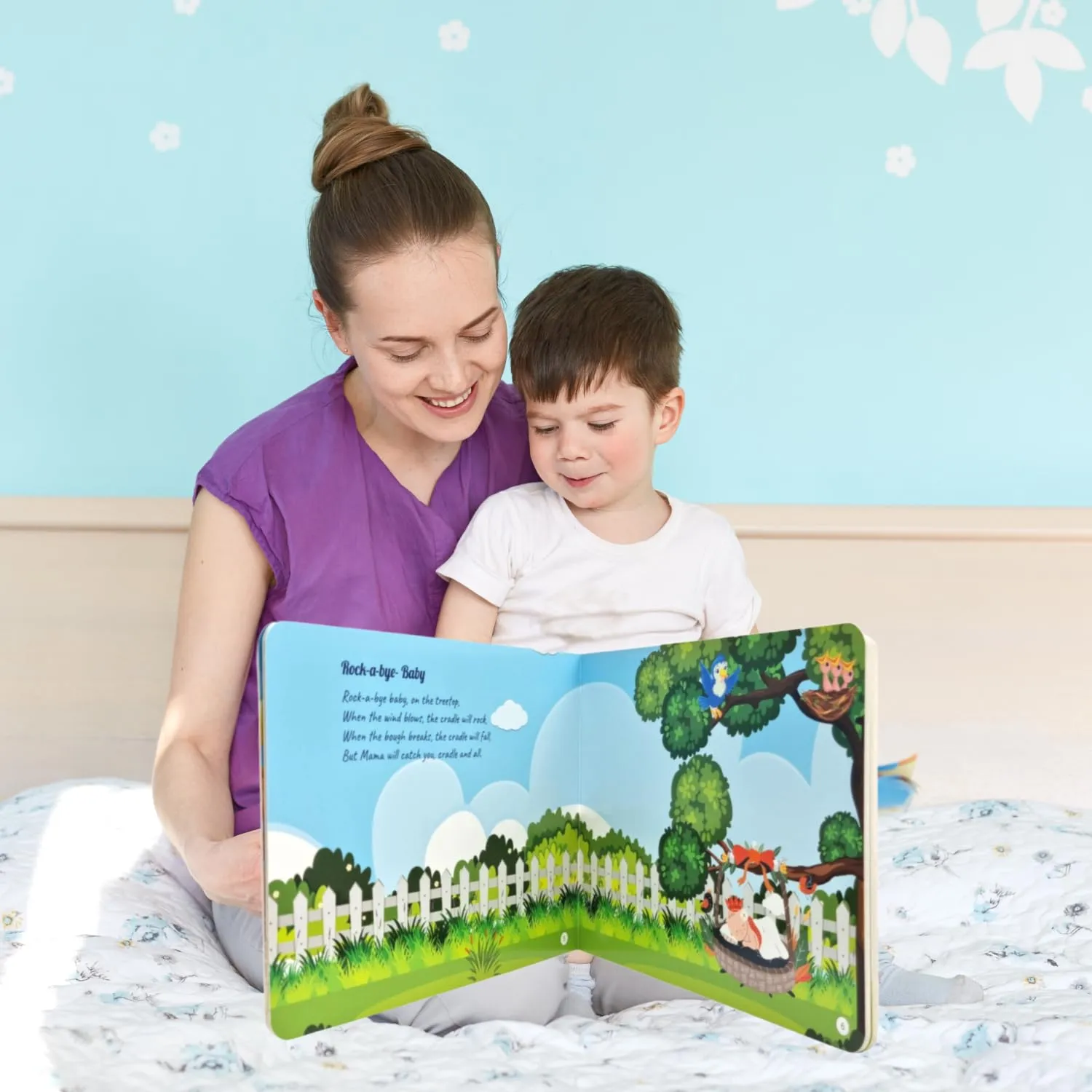 Kiddale Pack of 3: Music on the Farm  Sound Book   2 Non-Sound Board Books - Rhymes for Chimes and Rhymes for Playtime | Best Alternative to Mobile Phone and Laptop| Perfect Gift for Kids Aged 2-5