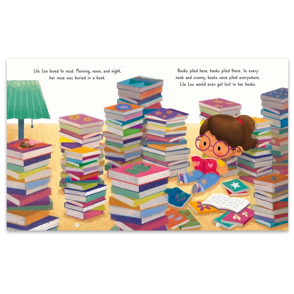 Lila Lou's Little Library - Hardcover Book