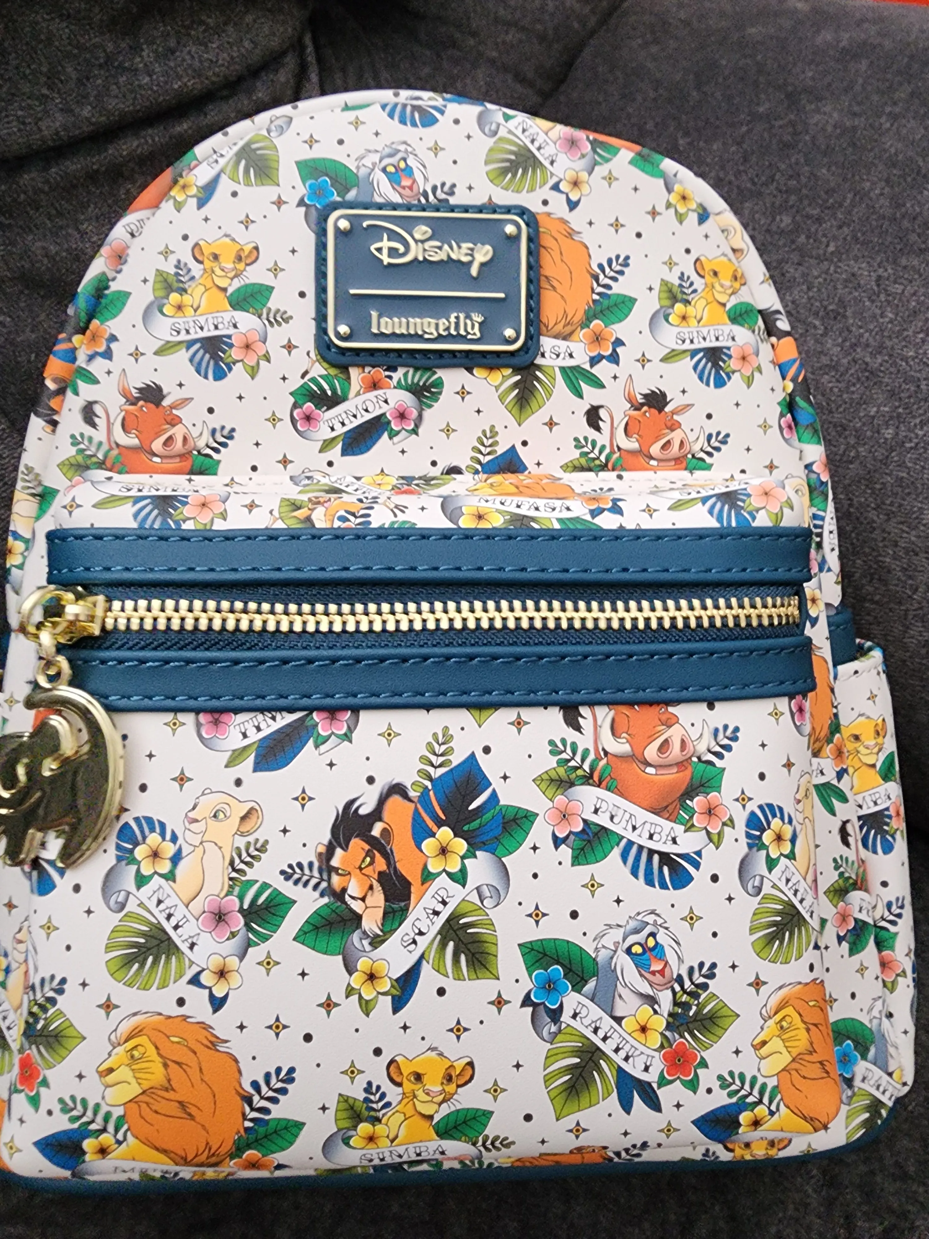 Loungefly Disney Lion King Tattoo Backpack