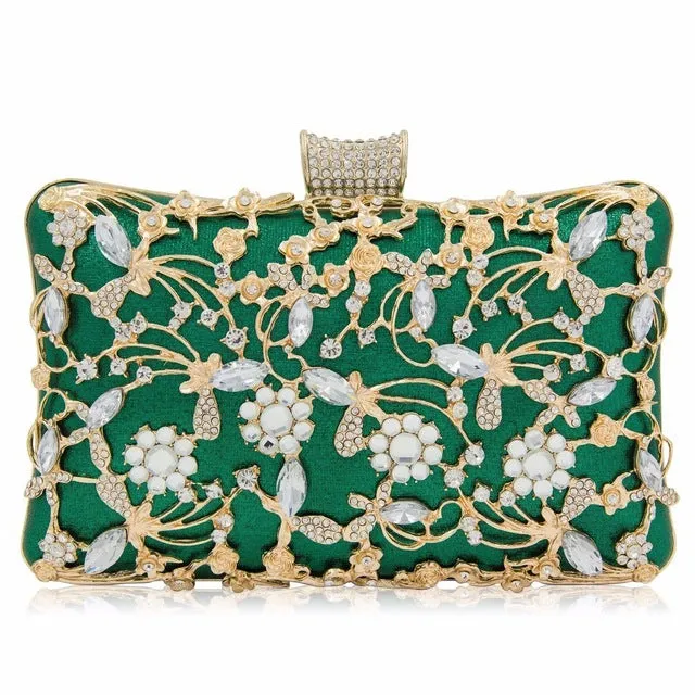 New Box Clutches Women Clutch Purse Top Quality