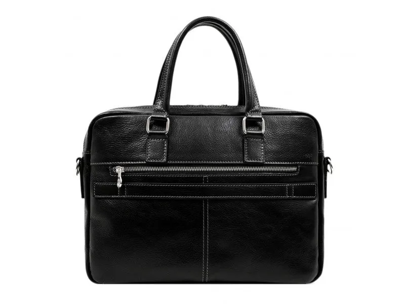 Orlando - Leather Briefcase Laptop Bag