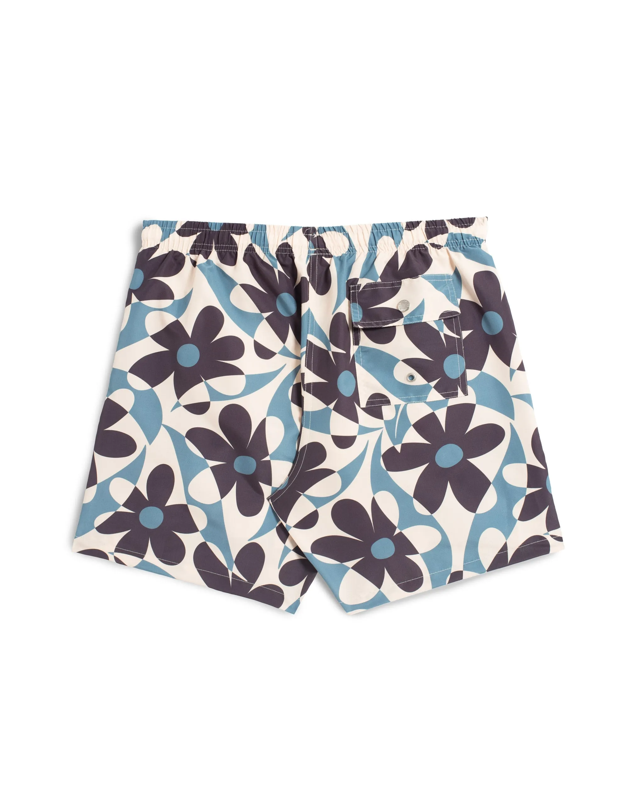 Pastel Daisy Trip Swim Trunk