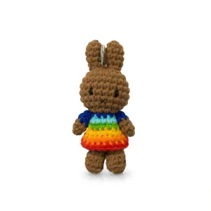 Rainbow Melanie Keychain