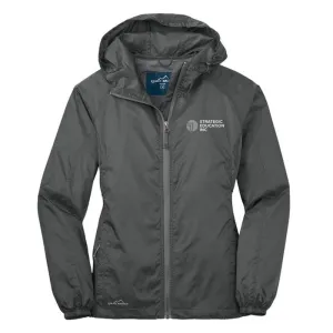 SEI Eddie Bauer - Ladies Packable Wind Jacket - Grey Steel