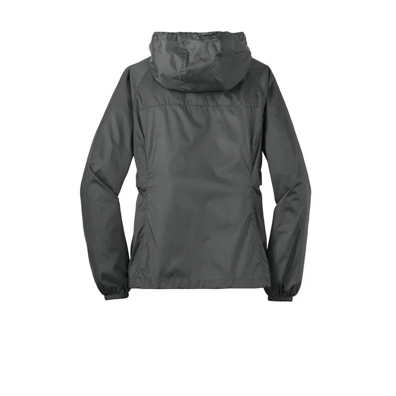 SEI Eddie Bauer - Ladies Packable Wind Jacket - Grey Steel