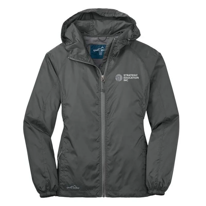 SEI Eddie Bauer - Ladies Packable Wind Jacket - Grey Steel