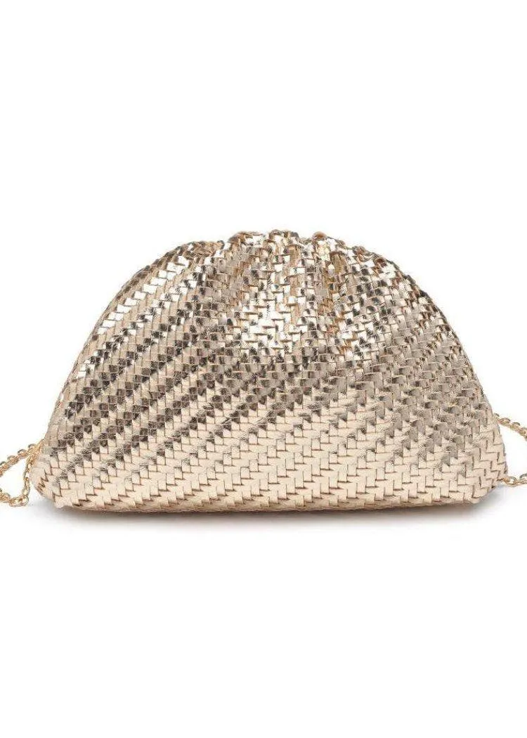 Serena Crossbody: Gold