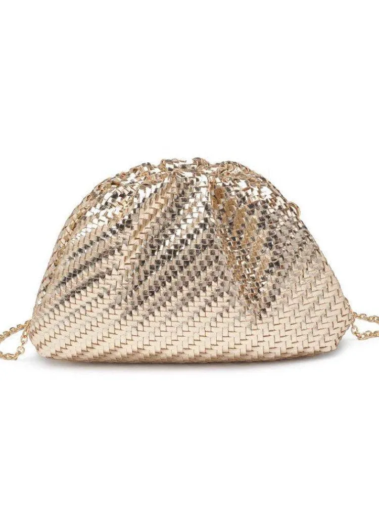 Serena Crossbody: Gold