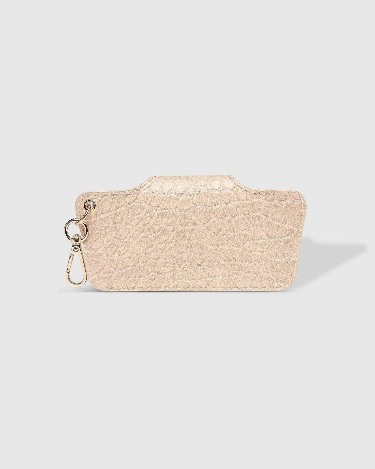 Skittle Sunglass Case Croc Butter