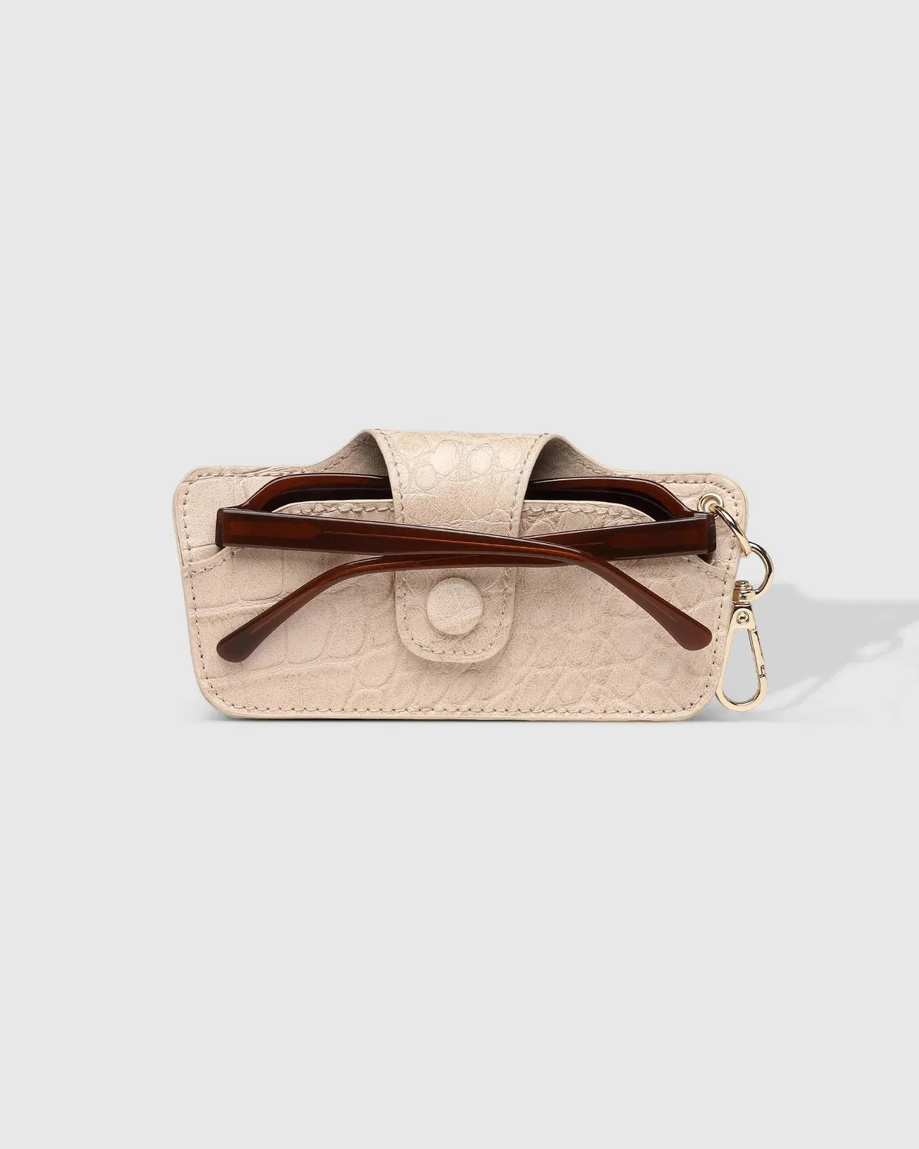 Skittle Sunglass Case Croc Butter