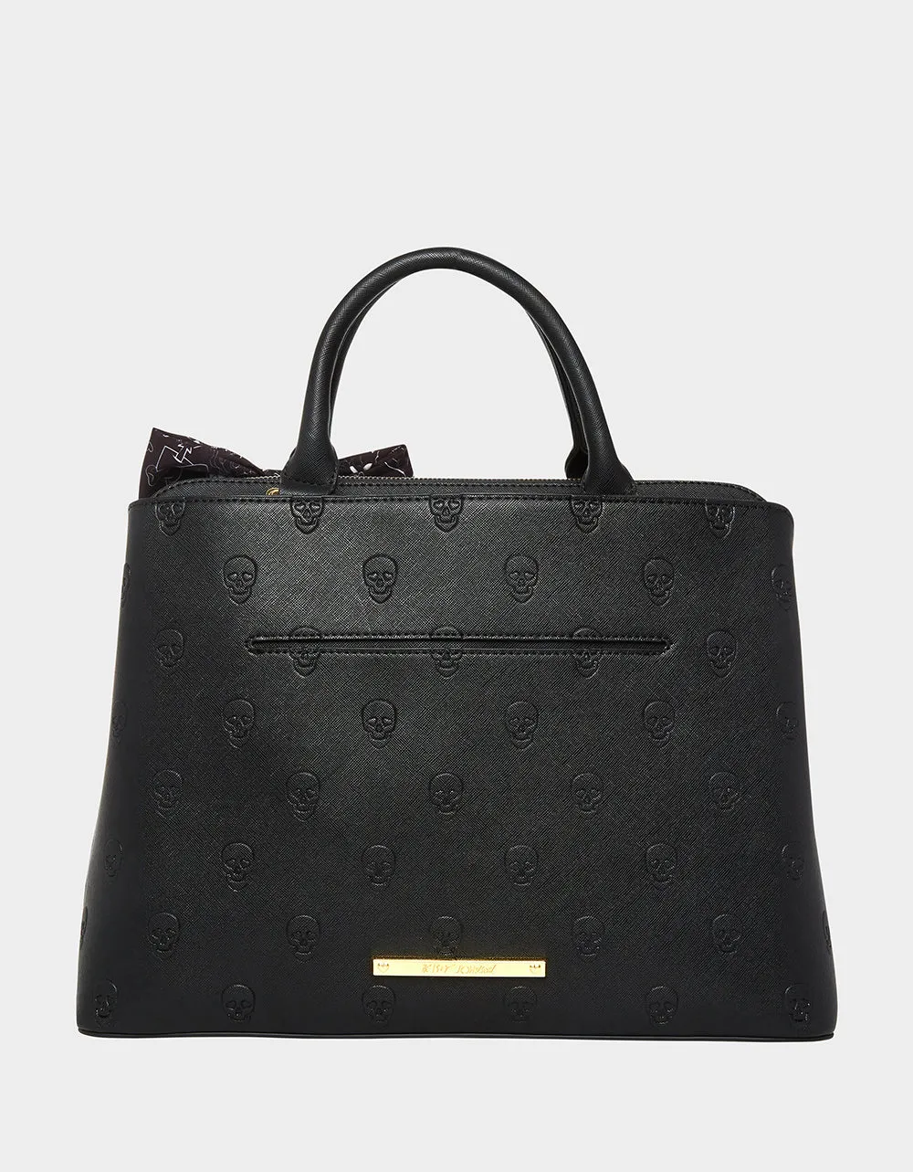 SKULLICIOUS SATCHEL BLACK