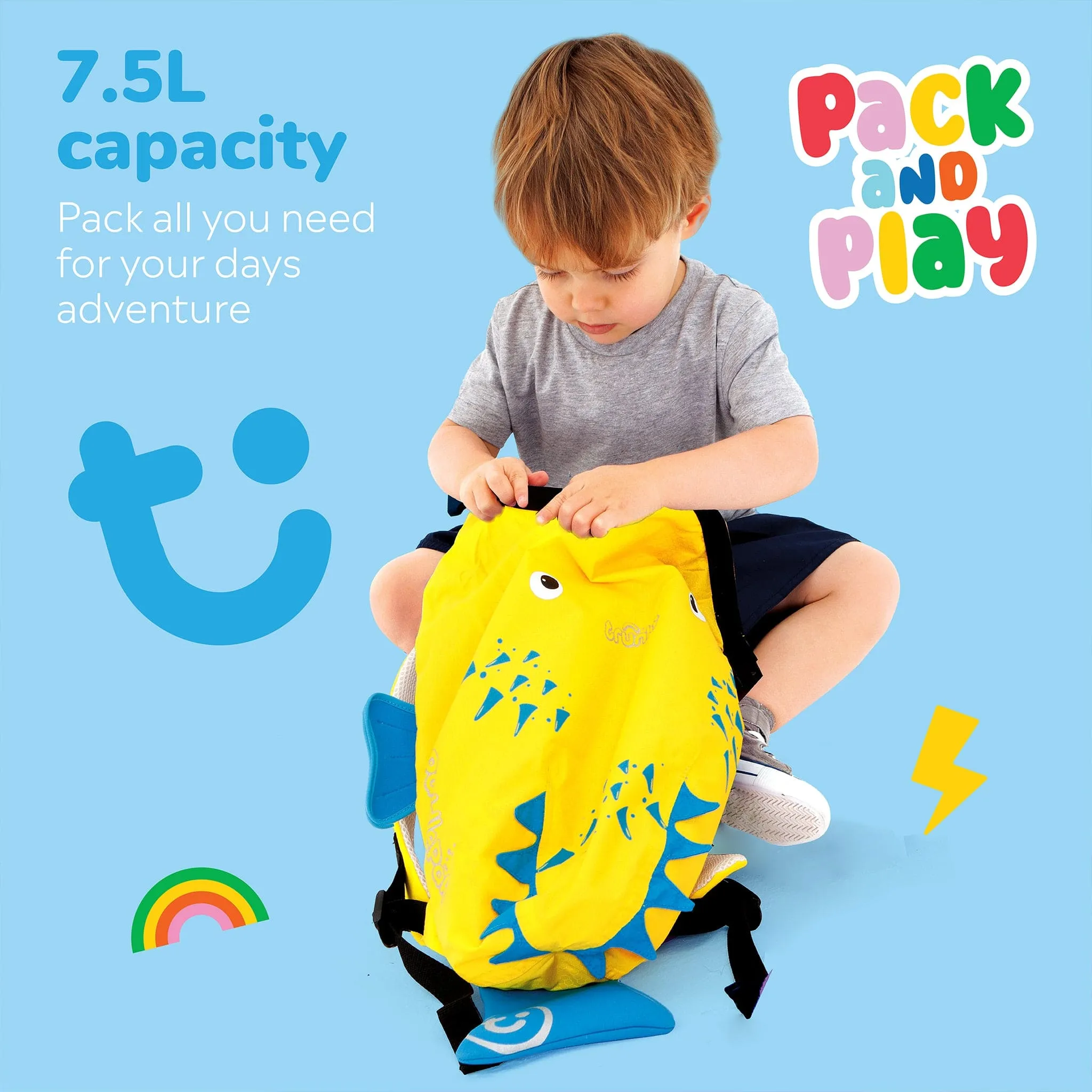 Spike the Blow Fish - Medium PaddlePak