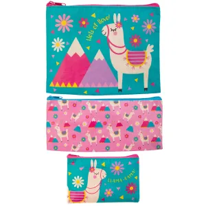 Stephen Joseph Recycled Bag Sets - Llama
