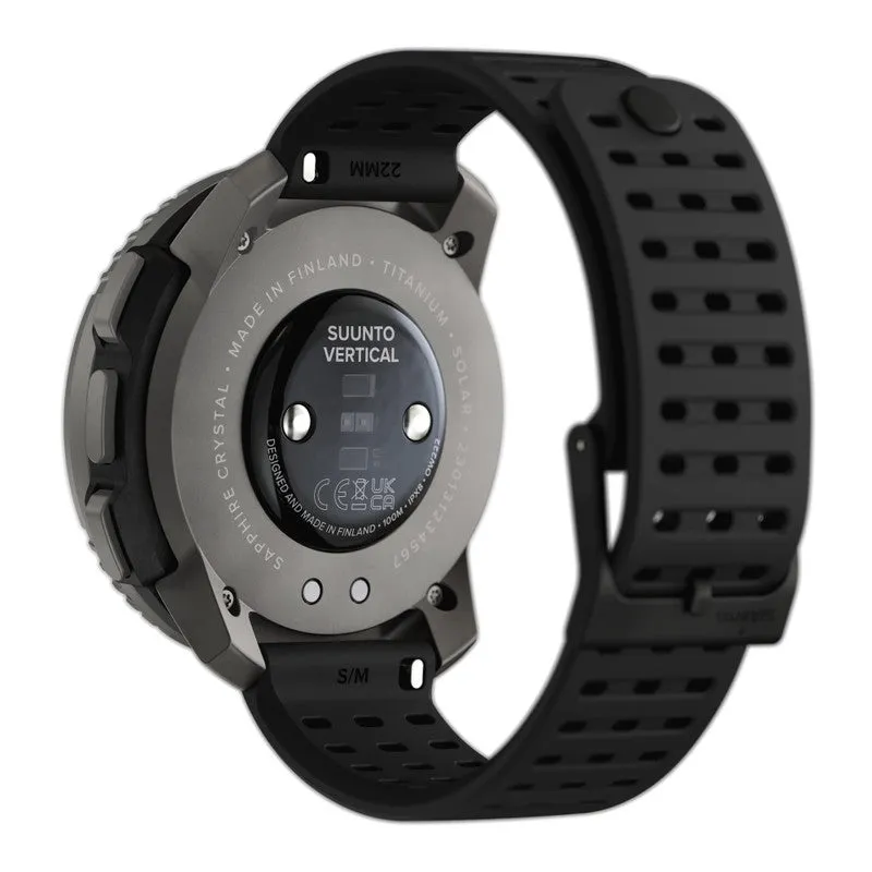 SUUNTO Vertical Titanium Solar Black