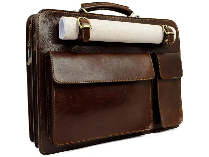 The Prophet - Leather Satchel Work Bag