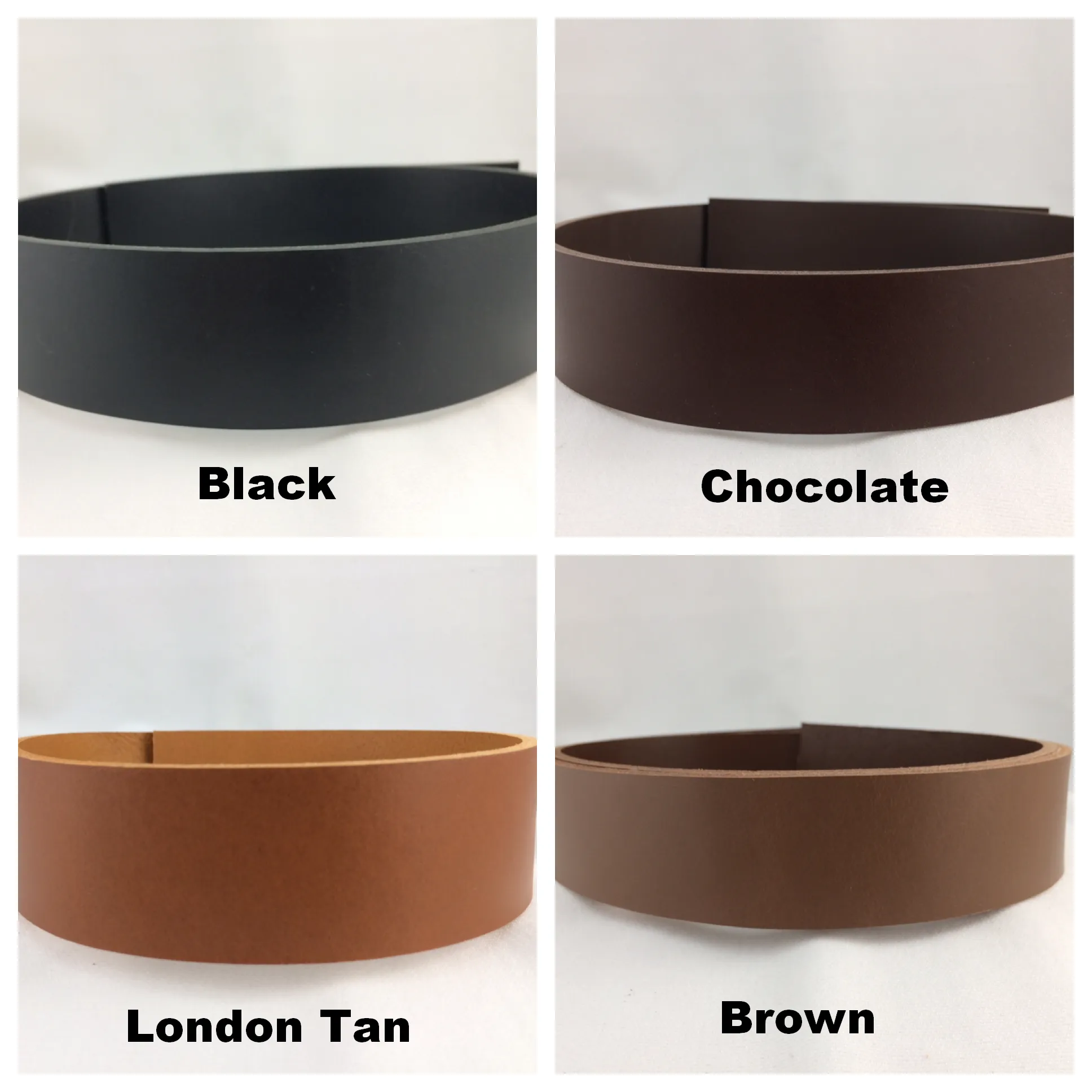 Versatile 5/8" Leather Handle for Luggage, Briefcases, Instrument Cases, and Gym Bags - Available in 4 Colors