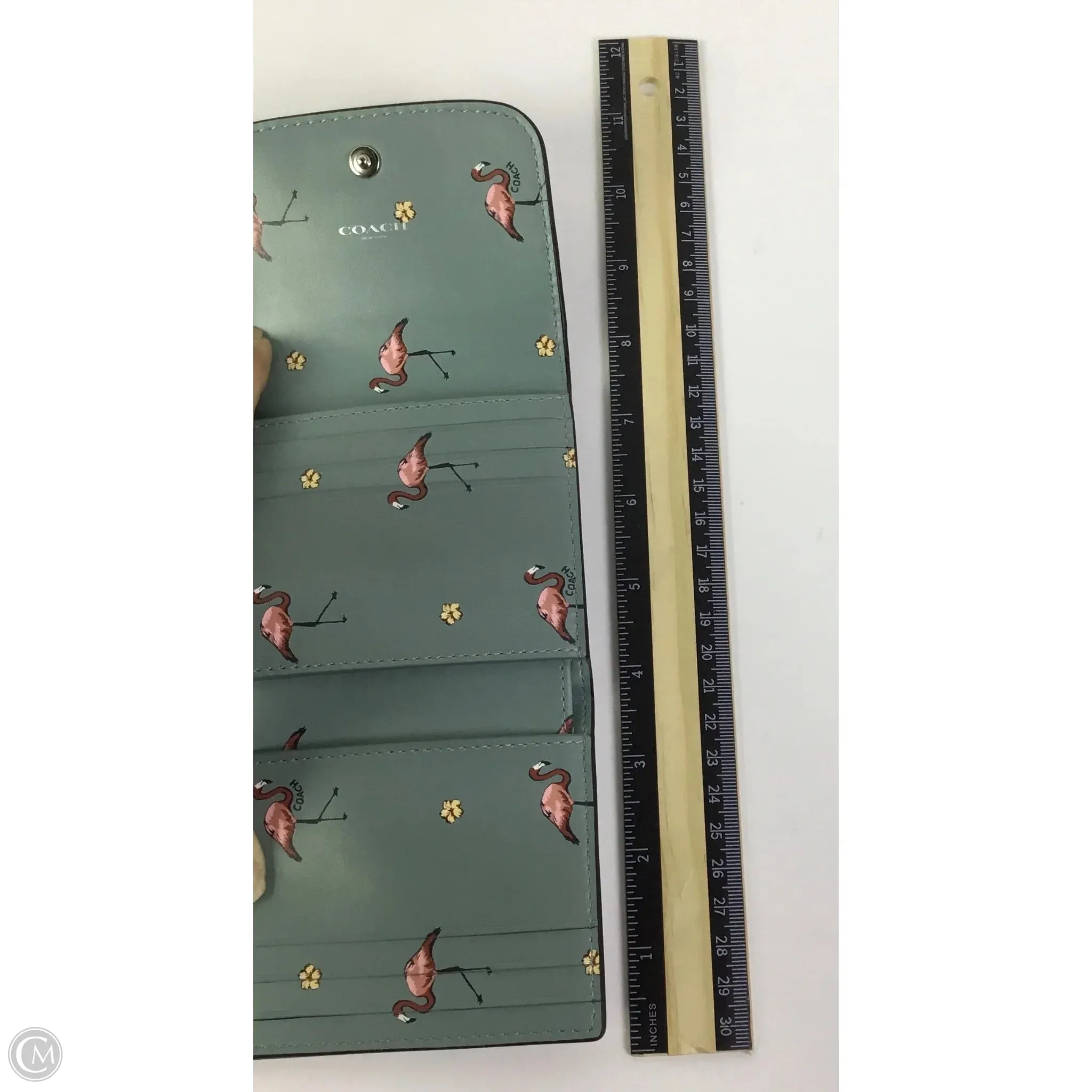 Wallet Designer By Coach, Size: Small