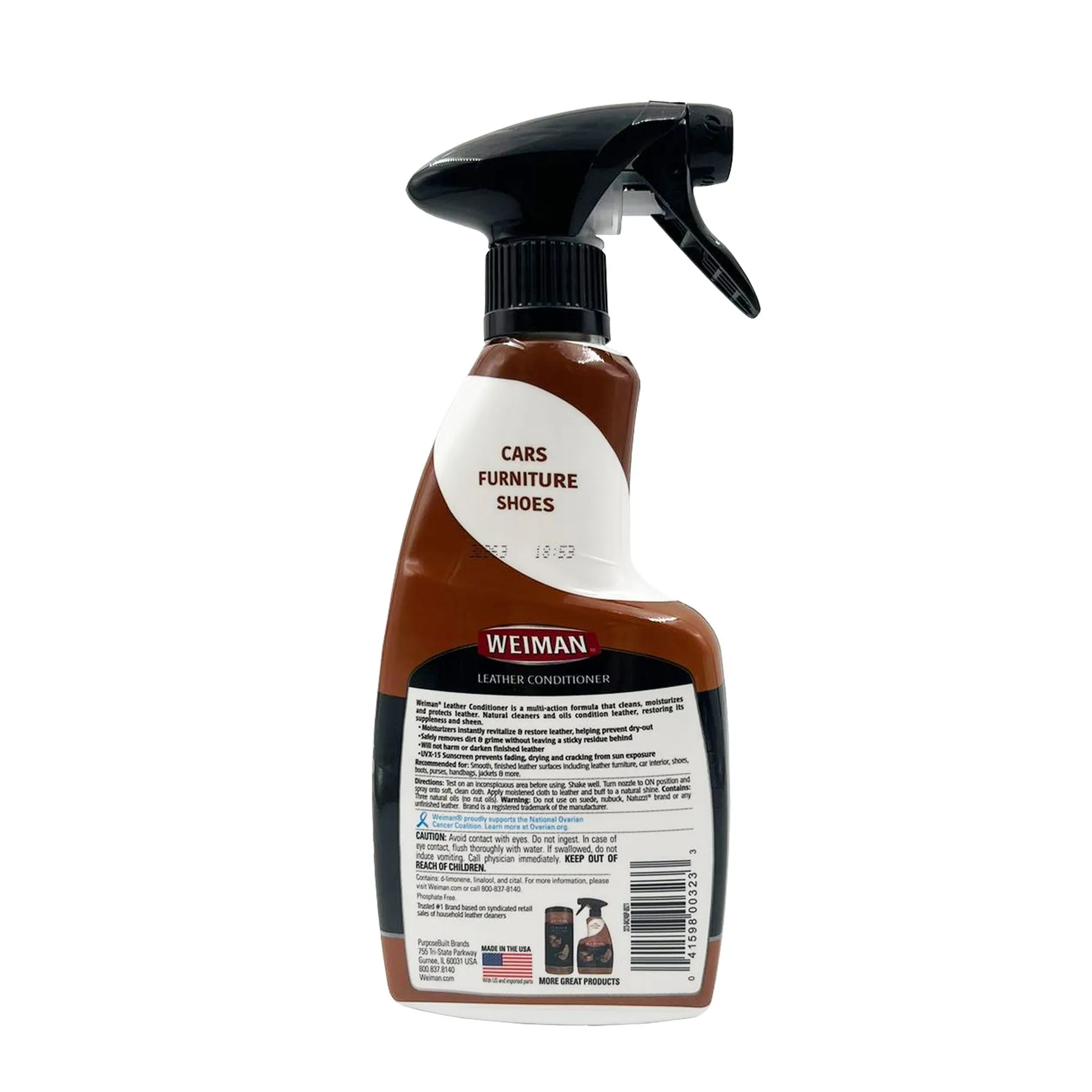 Weiman Leather Cleaner & Conditioner Spray (473ml)