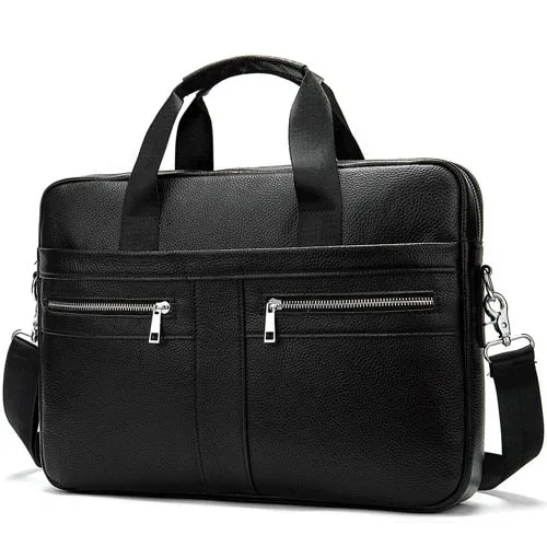 West Louis Genuine Leather Briefcase