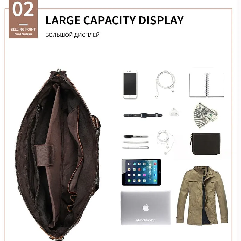 WESTAL Men Briefcase Men&#39;s Bag Genuine Leather Office Bags for Men Laptop Bag Leather Briefcase Men Croco Design Computer Bags