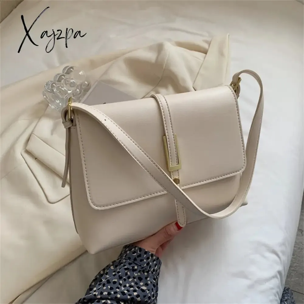 Xajzpa - Luxury Designer Handbags Purses Women Fashion Shoulder Bags High Quality Leather Crossbody Messenger Bags for Female Sac A Main