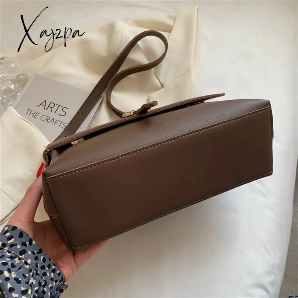 Xajzpa - Luxury Designer Handbags Purses Women Fashion Shoulder Bags High Quality Leather Crossbody Messenger Bags for Female Sac A Main