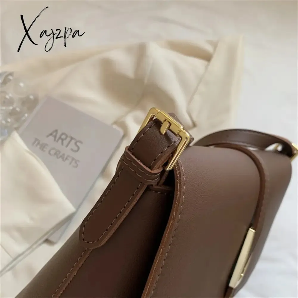 Xajzpa - Luxury Designer Handbags Purses Women Fashion Shoulder Bags High Quality Leather Crossbody Messenger Bags for Female Sac A Main