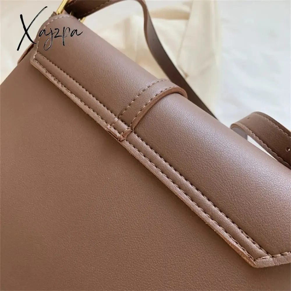 Xajzpa - Luxury Designer Handbags Purses Women Fashion Shoulder Bags High Quality Leather Crossbody Messenger Bags for Female Sac A Main